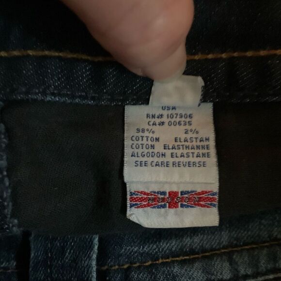 Hudson Signature flare Boot Cut Flare Low Rise Jeans 27 X 29.5 - Picture 12 of 12